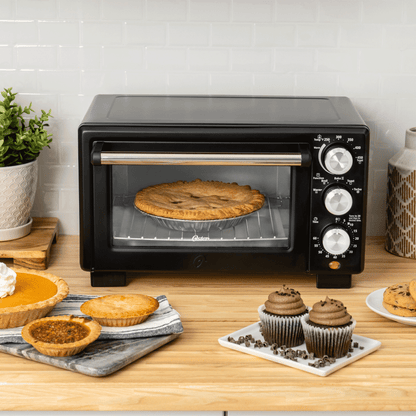 Oster® Convection 4-Slice Toaster Oven, Matte Black, Convection Oven and Countertop Oven