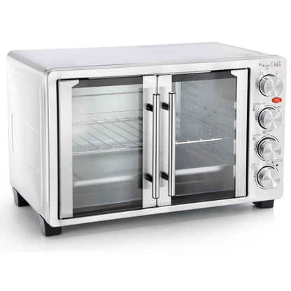 MegaChef 30 Quart French Door Multi-Function Electric Toaster Oven