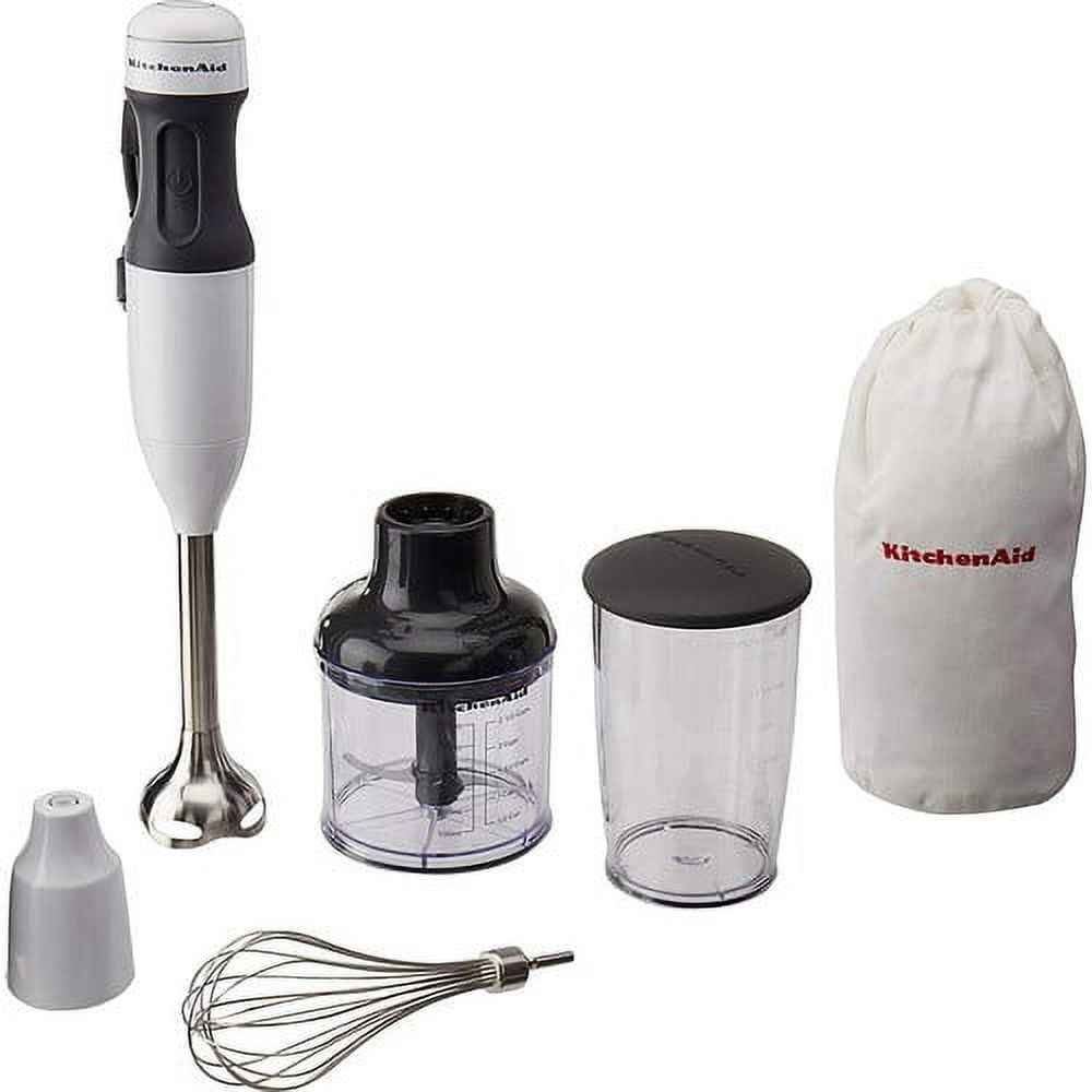 KitchenAid 3-Speed Hand Blender, White (5 Count)