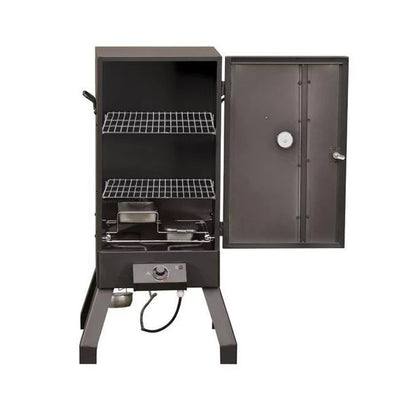 MB20077618 1050 Digital Charcoal Grill and Smoker Combo in Black