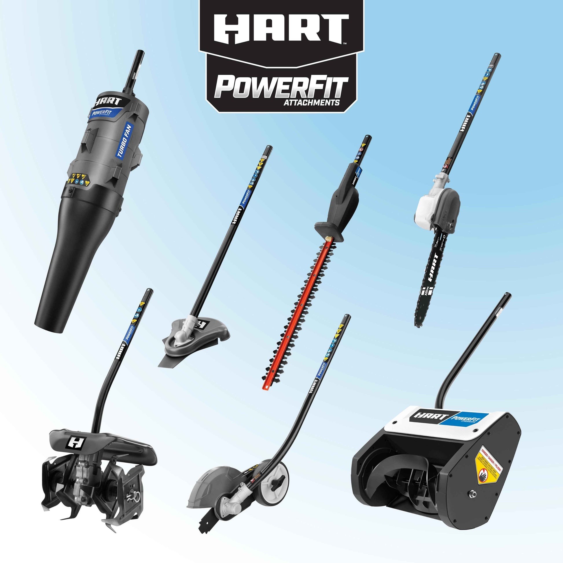 HART PowerFit Edger Attachment (for Attachment Capable String Trimmer)