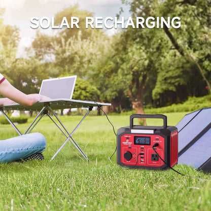 Eastvolt Portable Power Station 240W, 201.6Wh/56000mAh Lithium-Ion Battery with 110V AC Outlet, Solar Generator (Solar Panel Optional) for Emergencies Home and Outdoor Camping