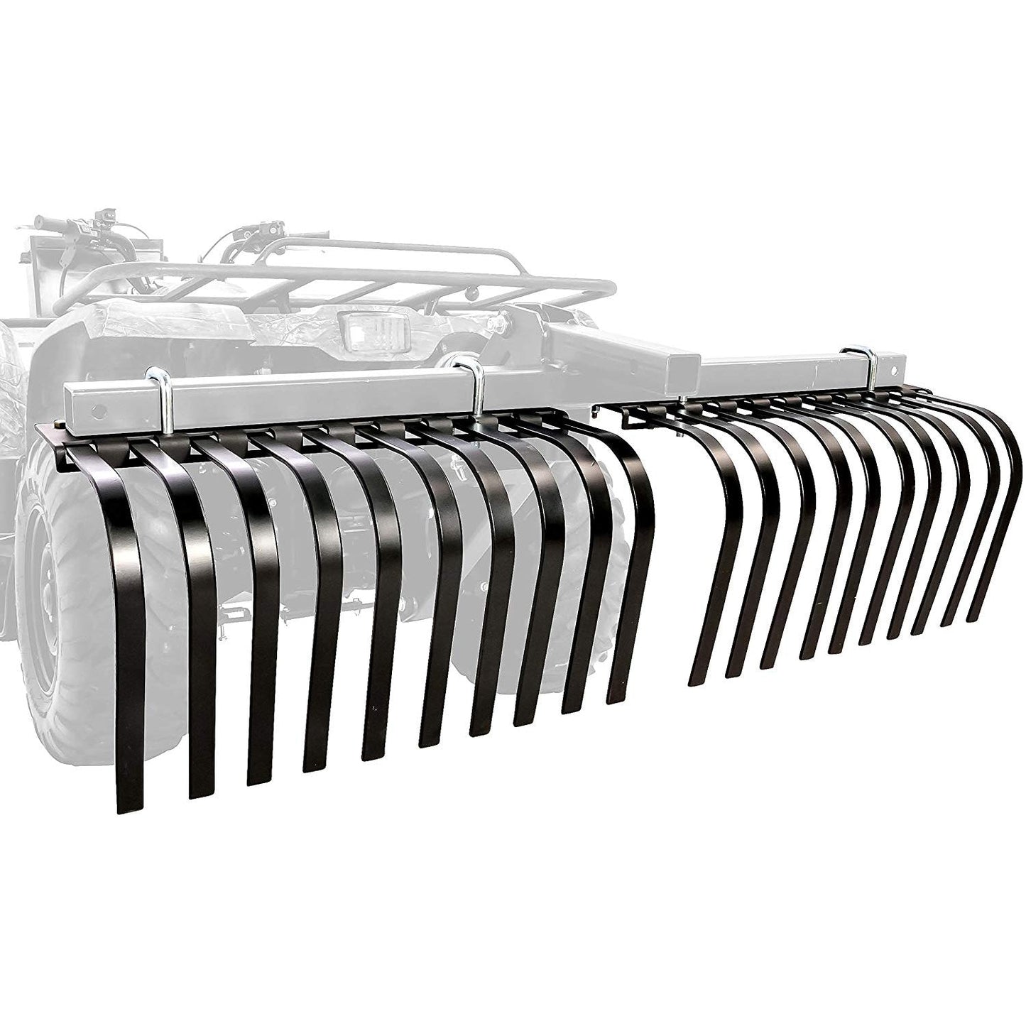 Camco Black Boar ATV/UTV Implement Custom Outside Vehicle Landscape Rake Tool - Find Fresh Goods