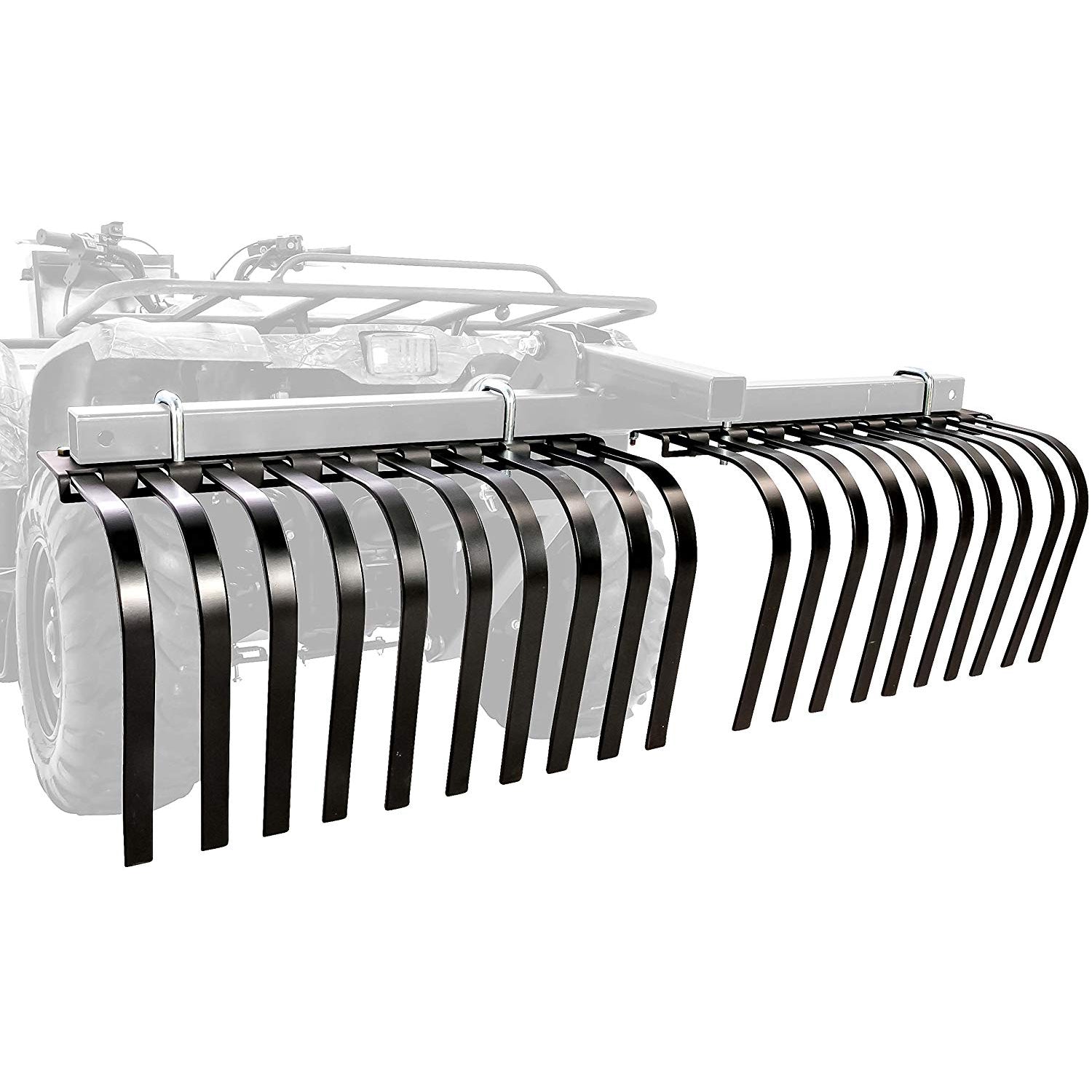 Camco Black Boar ATV/UTV Implement Custom Outside Vehicle Landscape Rake Tool - Find Fresh Goods