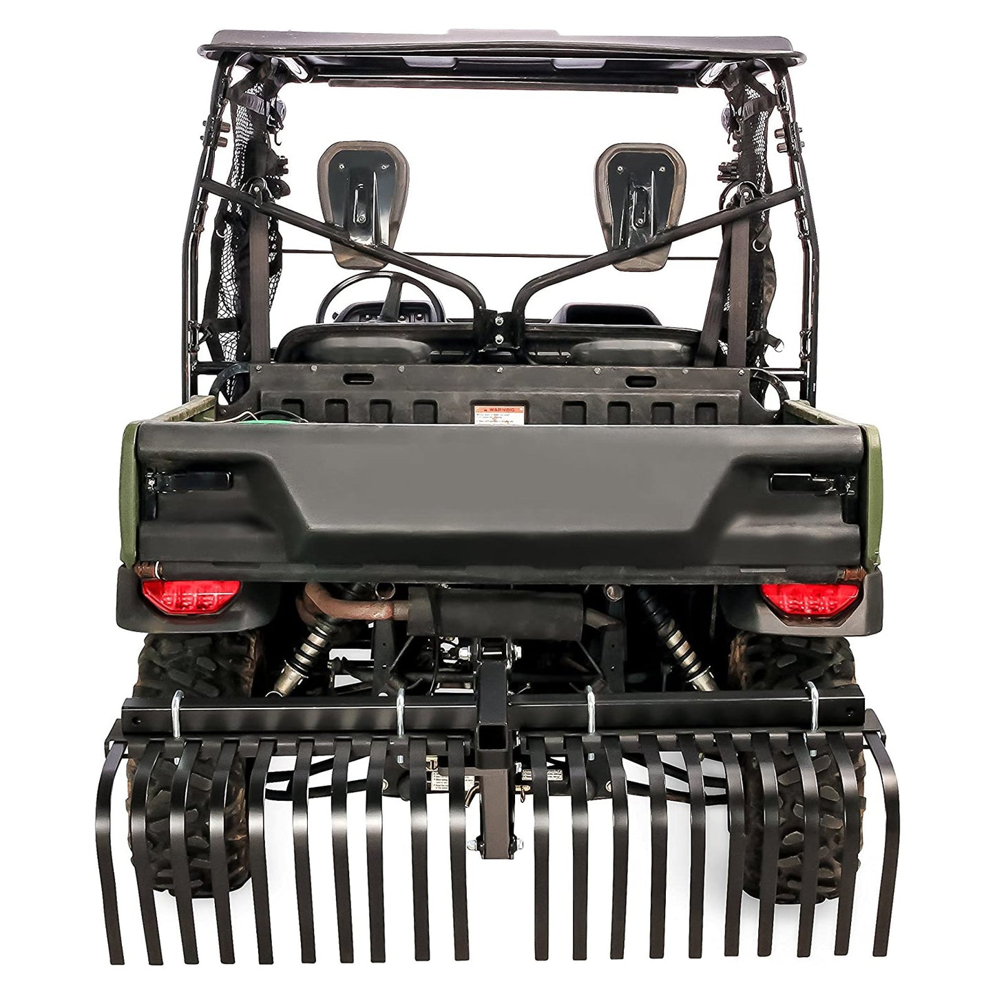Camco Black Boar ATV/UTV Implement Custom Outside Vehicle Landscape Rake Tool - Find Fresh Goods