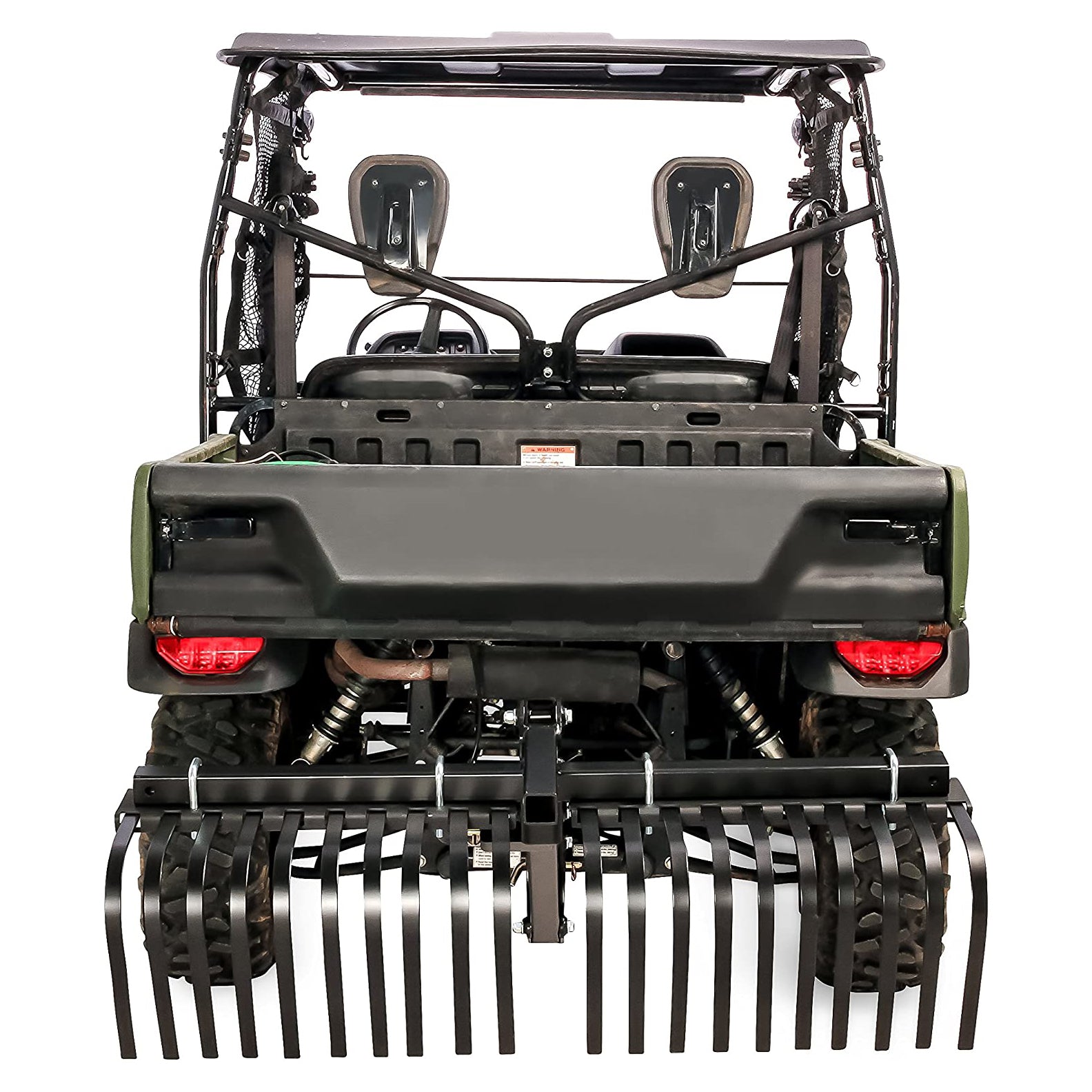 Camco Black Boar ATV/UTV Implement Custom Outside Vehicle Landscape Rake Tool - Find Fresh Goods