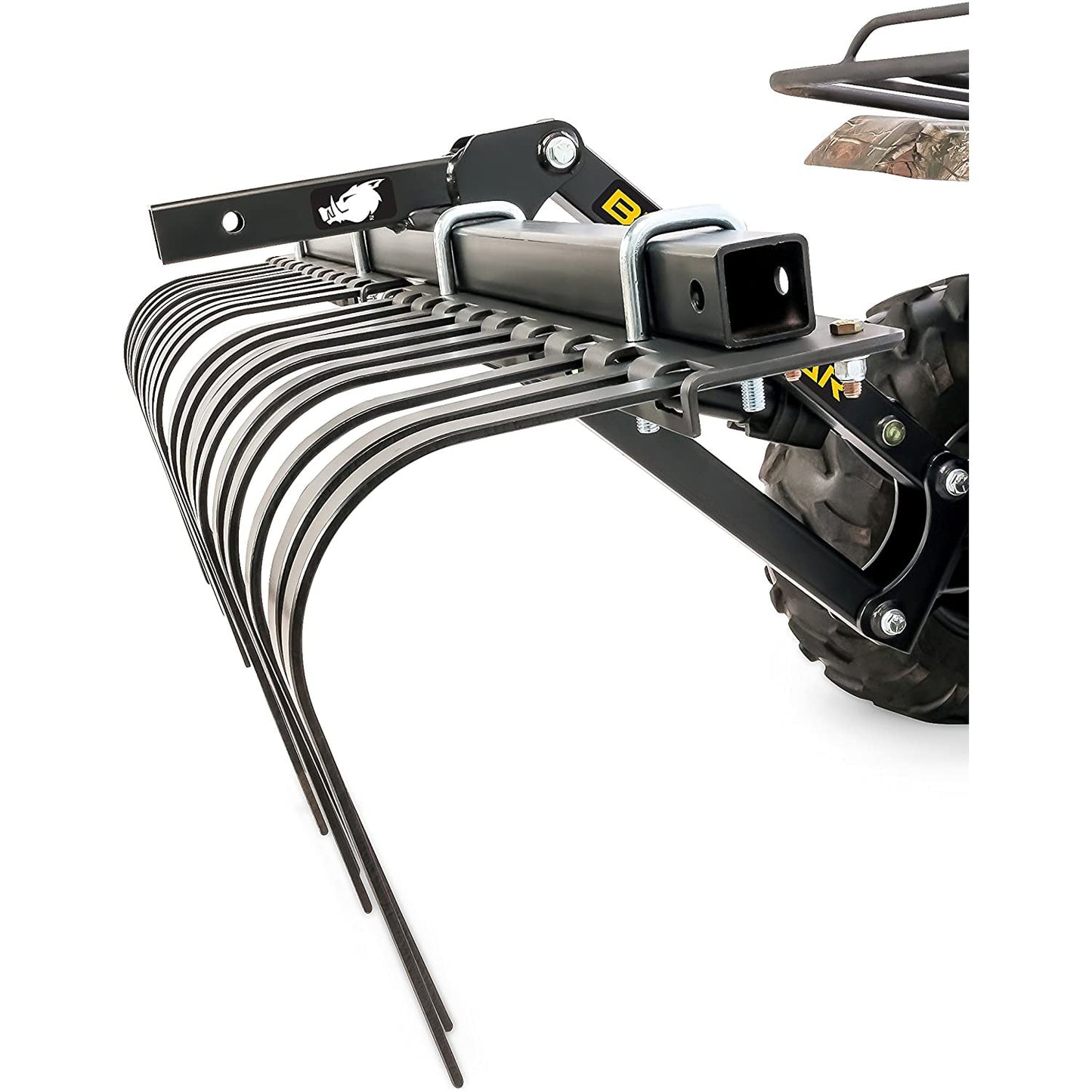 Camco Black Boar ATV/UTV Implement Custom Outside Vehicle Landscape Rake Tool - Find Fresh Goods