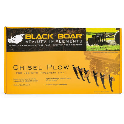 Camco Black Boar ATV/UTV Implement Outside Vehicle Landscape Chisel Plow Tool - Find Fresh Goods