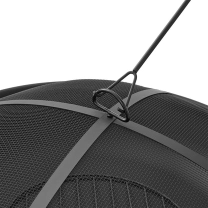 Mainstays 28" Round Wood Burning Fire Pit, Steel Frame