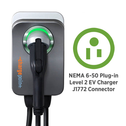 ChargePoint Home Flex Level 2 WiFi NEMA 6-50 Plug Electric Vehicle EV Charger - Find Fresh Goods