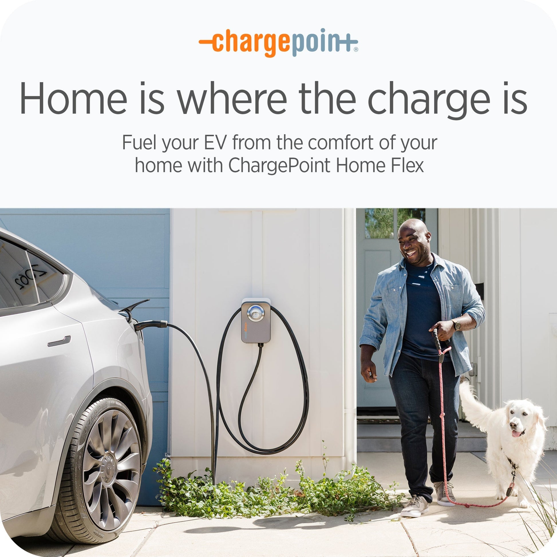 ChargePoint Home Flex Level 2 EV Charger NACS, NEMA 6-50 Outlet Charge Station - Find Fresh Goods