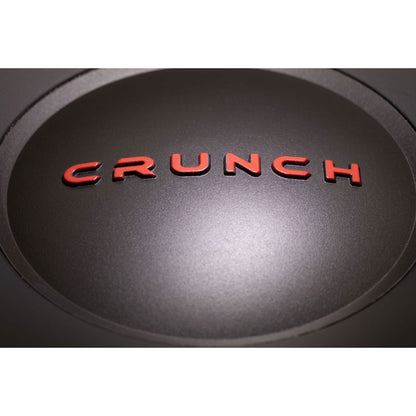 Crunch 12" 800 W 4 Ohm Car Subwoofer Speaker (2 Pack) w/ Audio Stereo Amplifier - Find Fresh Goods