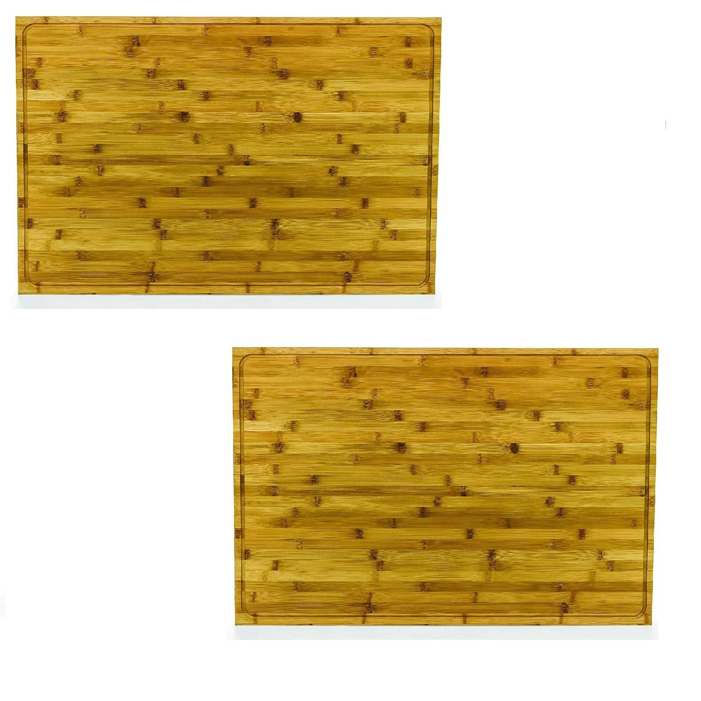 Camco 4 Burner Grooved Bamboo Stove Top Work Surface w/Adjustable Legs (2 Pack)