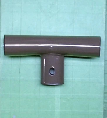 Bestway T-Connector for Power Steel Deluxe Round Pools, Brown (New Without Box)