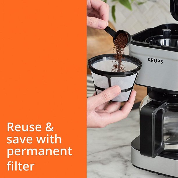 Krups Simply Brew Drip Coffee Maker – 5 Cup