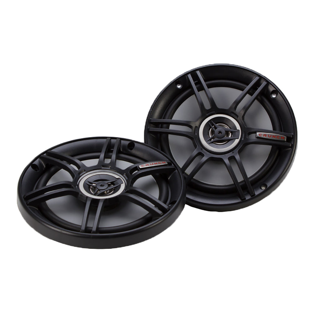 Crunch 300 Watts 6.5-Inch Coax Shallow 4 Ohms CS Speakers | CS-65CXS (4 Pack) - Find Fresh Goods