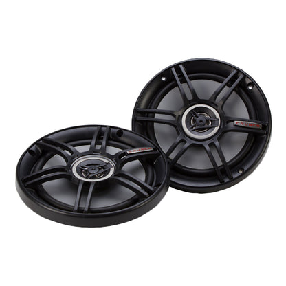 Crunch 300 Watts 6.5-Inch Coax Shallow 4 Ohms CS Speakers | CS-65CXS (4 Pack) - Find Fresh Goods