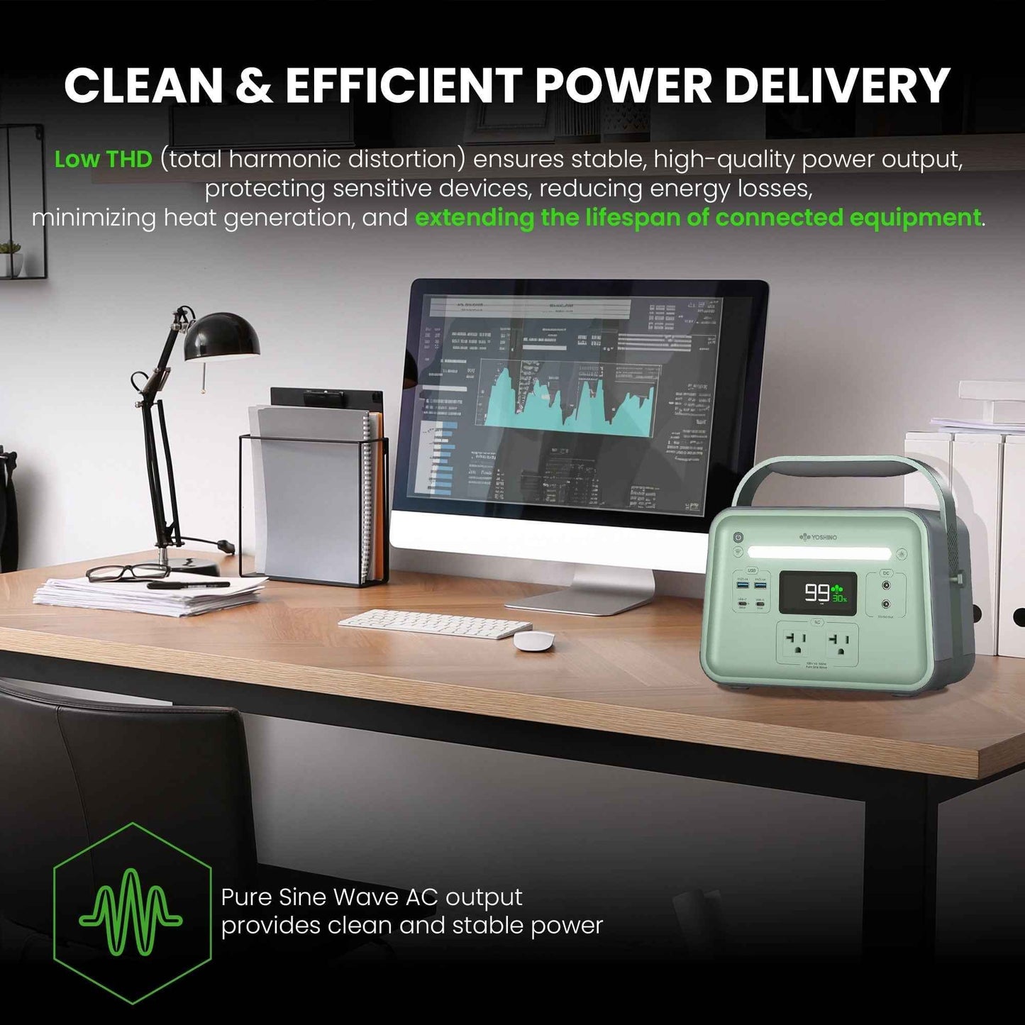 Yoshino B330SST B330 Sst Solid-state Portable Power Station