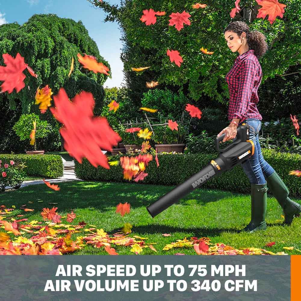 Worx WG931 20V Power Share Cordless Grass Trimmer, Hedge Trimmer, & Blower Combo (Batteries and Charger Included)