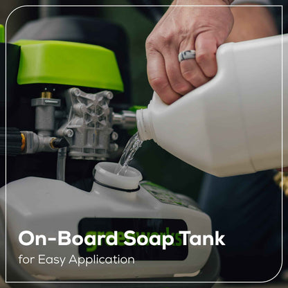 Greenworks Hybrid 60V 1800 PSI at 1.2 GPM Electric Cold Water Pressure Washer 5109402T