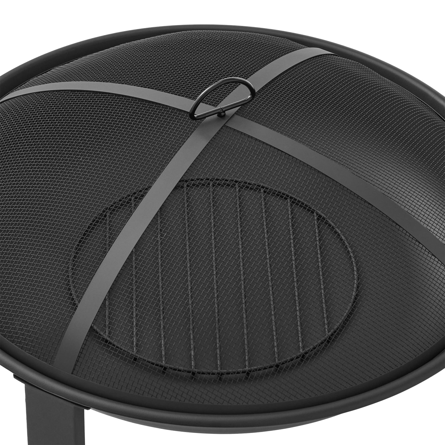 Mainstays 28" Round Wood Burning Fire Pit, Steel Frame