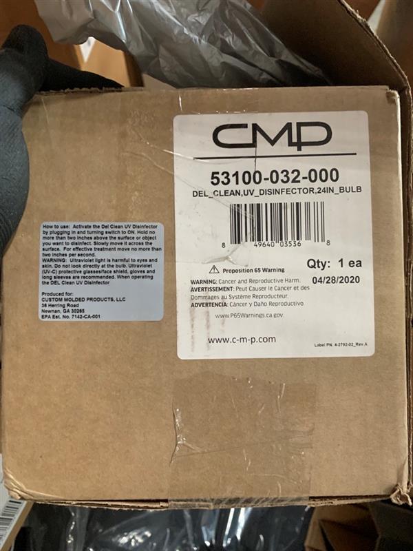 DEL Clean 28 Inch Large Ultraviolet UV Wand Light