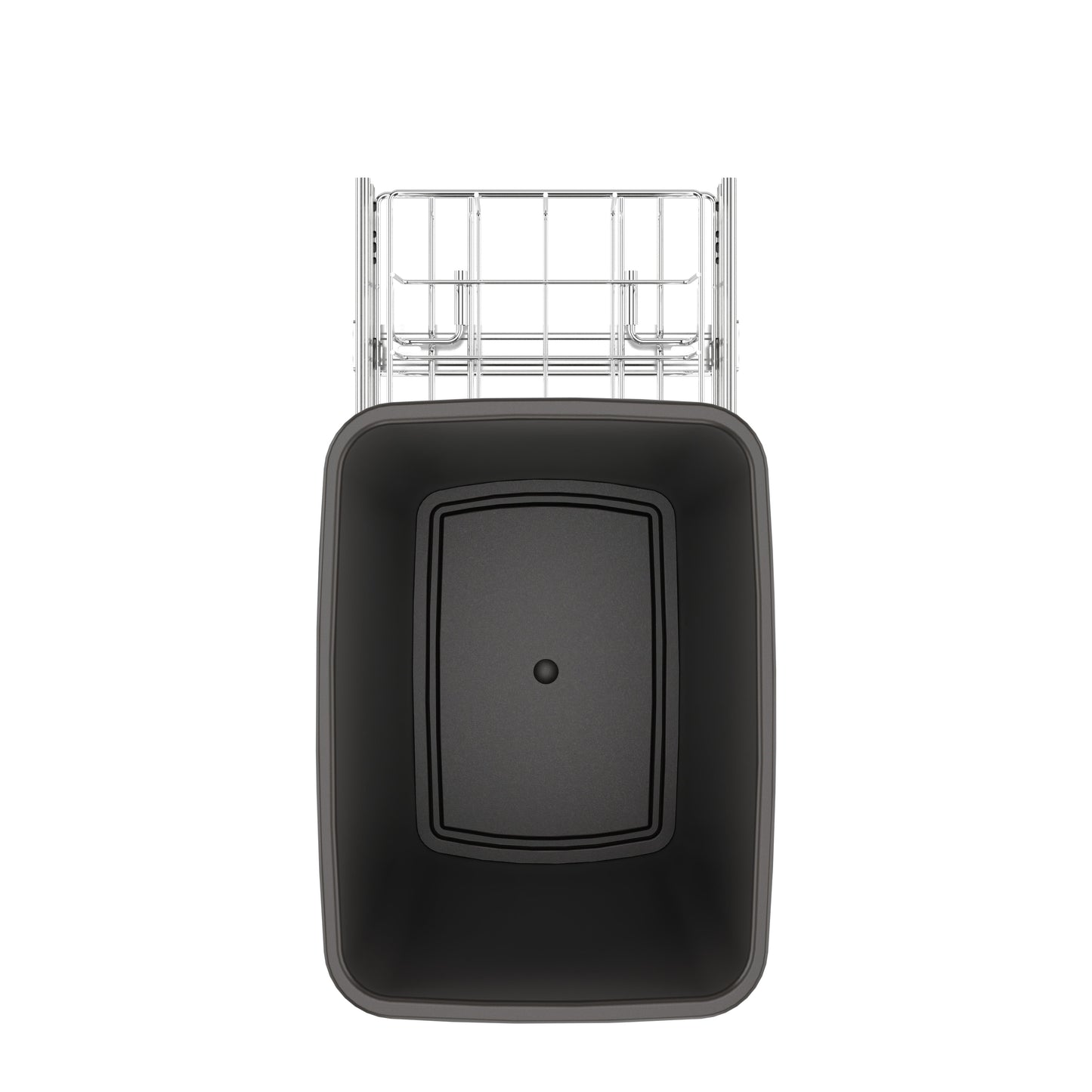 Rev-A-Shelf Pullout Trash Can 35 qt. for Kitchen Cabinets, Gray, RV-12KD-13C-S