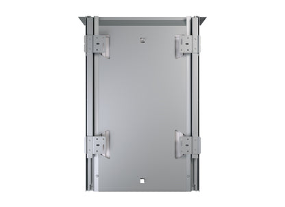 Rev-A-Shelf Double Pullout Trash Cans 50 qt. with Soft-close, 53WC-2150SCDM-211