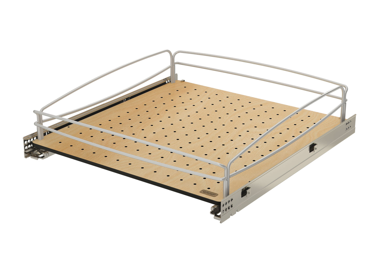 Rev-A-Shelf Solid Bottom Pullout Base Soft-close Cabinet Organizer, 54BK-21SC-1