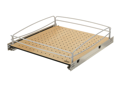 Rev-A-Shelf Solid Bottom Pullout Base Soft-close Cabinet Organizer, 54BK-21SC-1