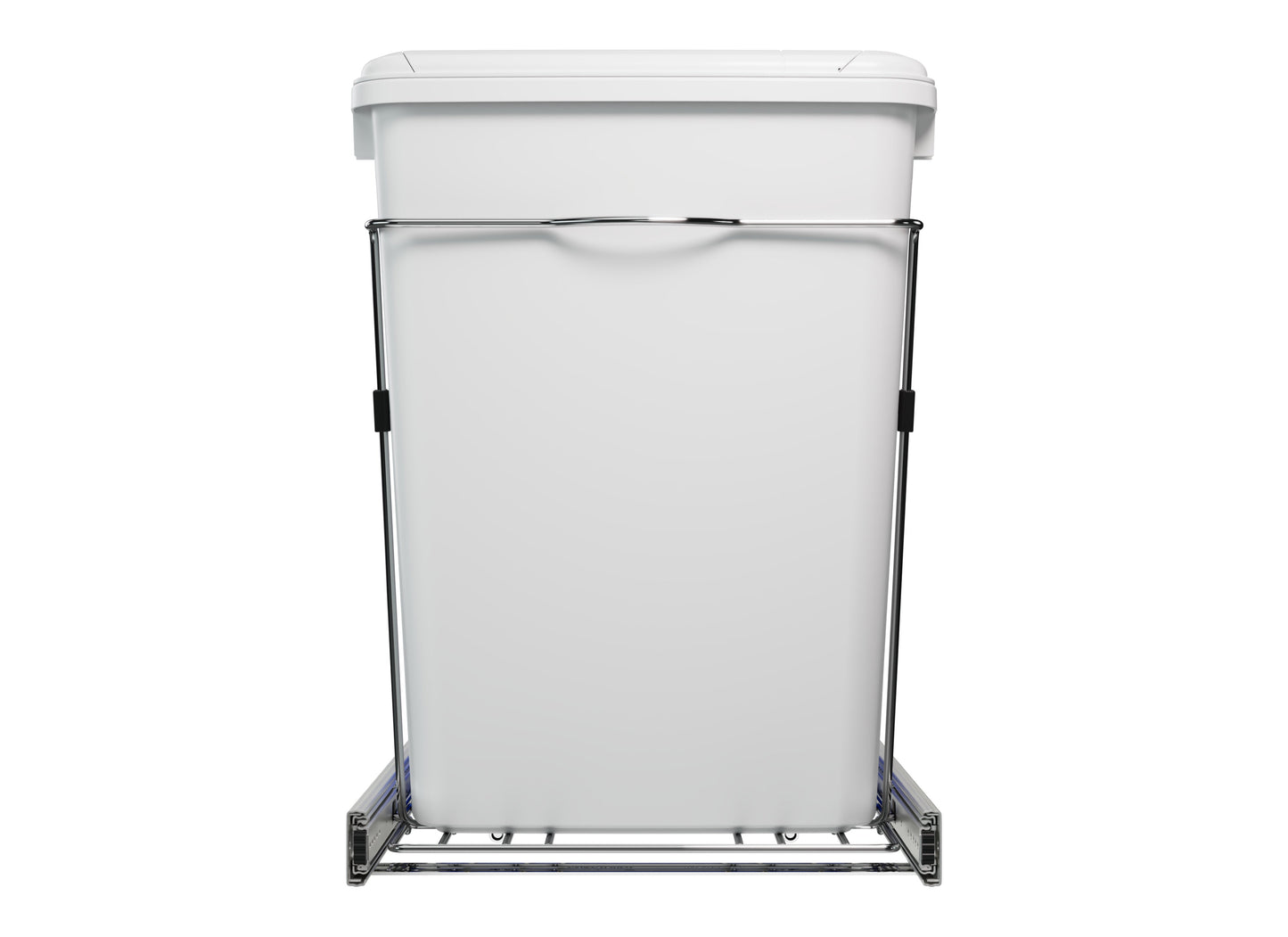 Rev-A-Shelf Double Pullout Trash Can 35 qt. for Kitchen, RV-18KD-11RC-S