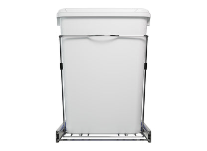 Rev-A-Shelf Double Pullout Trash Can 35 qt. for Kitchen, RV-18KD-11RC-S