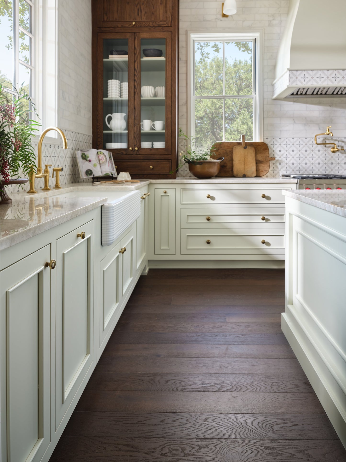 Rev-A-Shelf Dual Pullout Trash Cans 35 qt. with Soft-close Slides, 4WCSC-1835DM-2