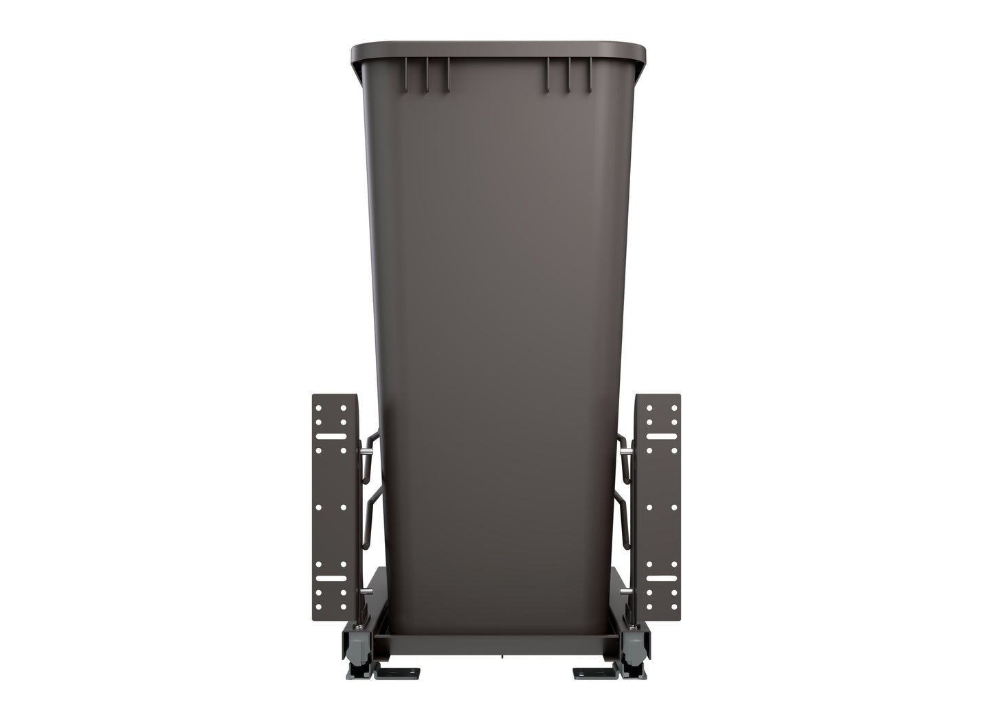 Rev-A-Shelf Pullout Kitchen Trash Can 50 qt. with Soft-close, 53WC-1550SCDM-113