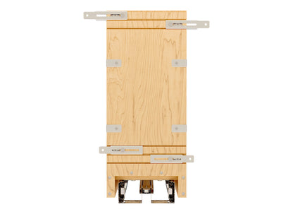 Rev-A-Shelf 8" Pullout Cabinet Organizer, Ball-bearing Soft-close, 447-BCBBSC-8C