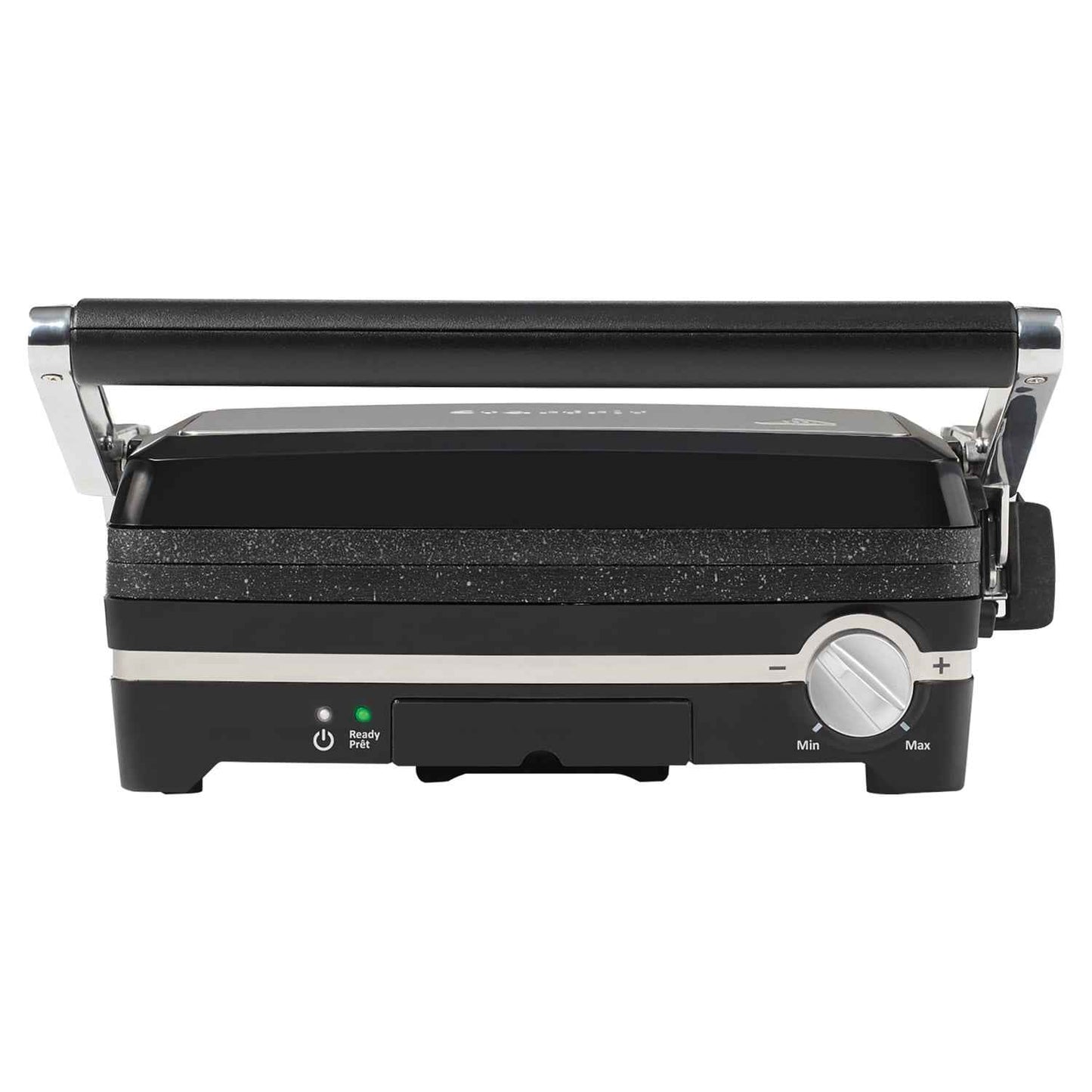 Starfrit 024505-002-0000 The Rock 1,500-Watt Panini Maker with Reversible Plates