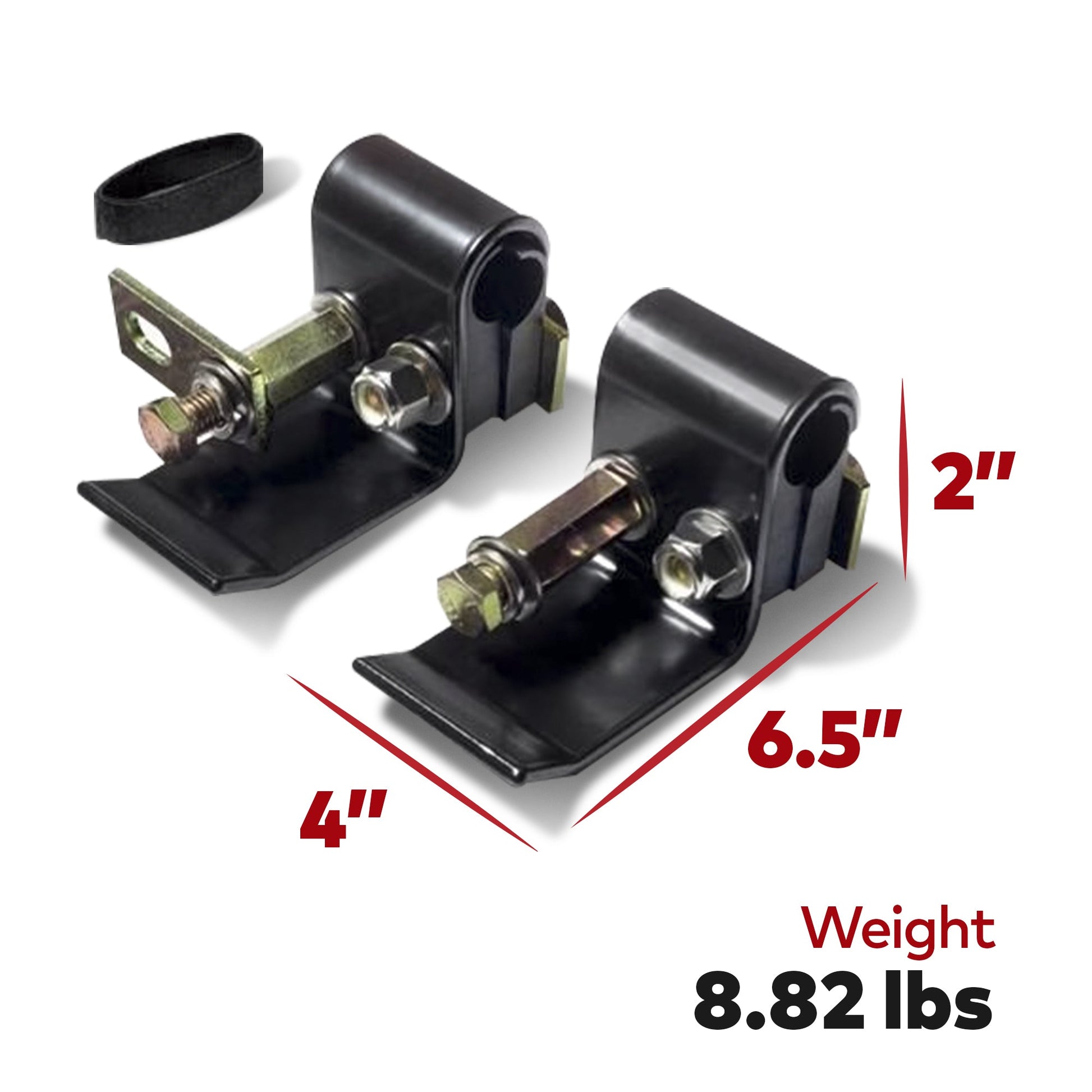 Yakima Hi-Lift Jack Bracket Secures One Hi-Lift Jack For Any Warrior Basket, Red - Find Fresh Goods