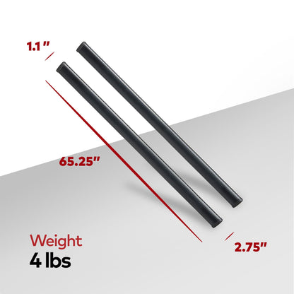 YAKIMA 60 Inch Steel CoreBar Aerodynamic Roof Rack Crossbars, Black, Set of 2 - Find Fresh Goods