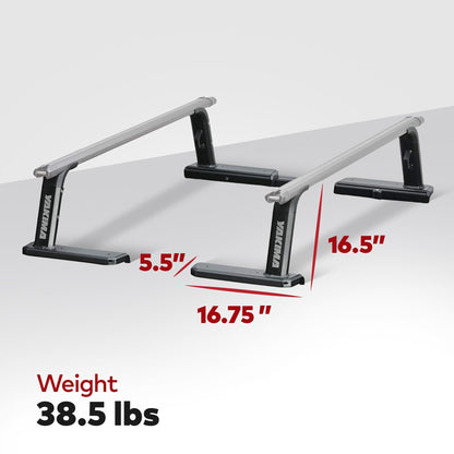 Yakima OutPost HD (Towers Only) Mid Height Heavy Duty Truck Bed Rack, Black - Find Fresh Goods