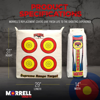 Morrell Weatherproof Supreme Range NASP Field Point Archery Bag Target and Cover