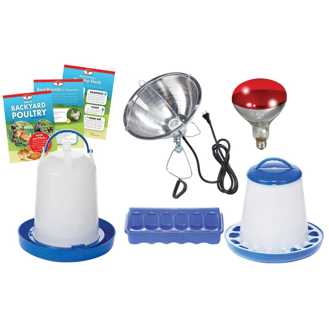 Double-Tuf DTBPKIT Chicken and Poultry Starter Kit w/ Guide Book and Accessories