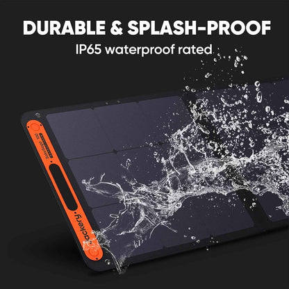 Jackery Solar Panel 100W Portable Solar Panel for Explorer 240/300/500/1000/1500 Power Station, (Solar Panel Only)