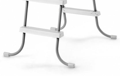 Intex Steel Frame Pool Ladder for 42” Wall Height Pools and 10’ Round Pool Cover