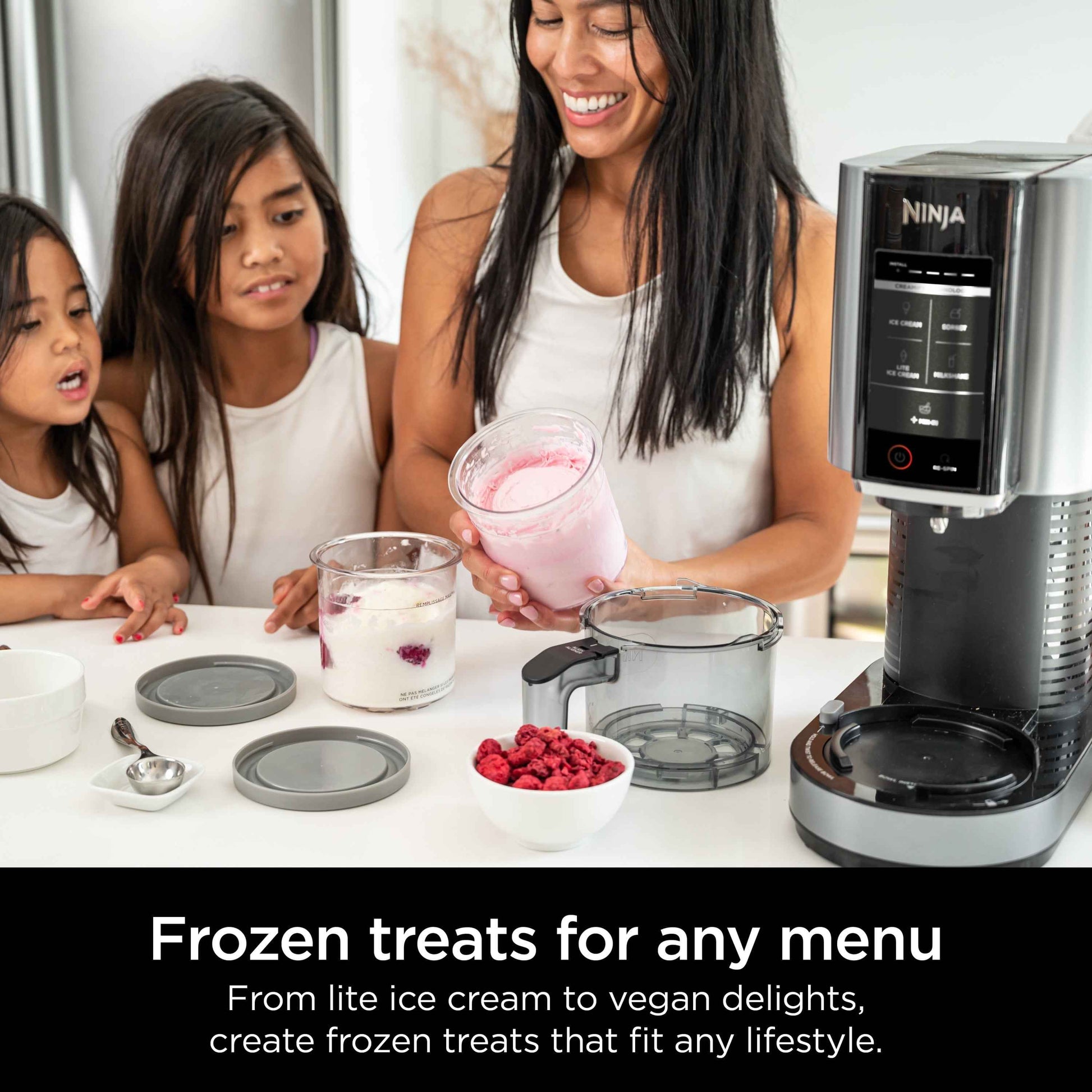 Ninja™ CREAMi™ Ice Cream Maker, 5 One-Touch Programs, with 2 Pints Included, Walmart Exclusive