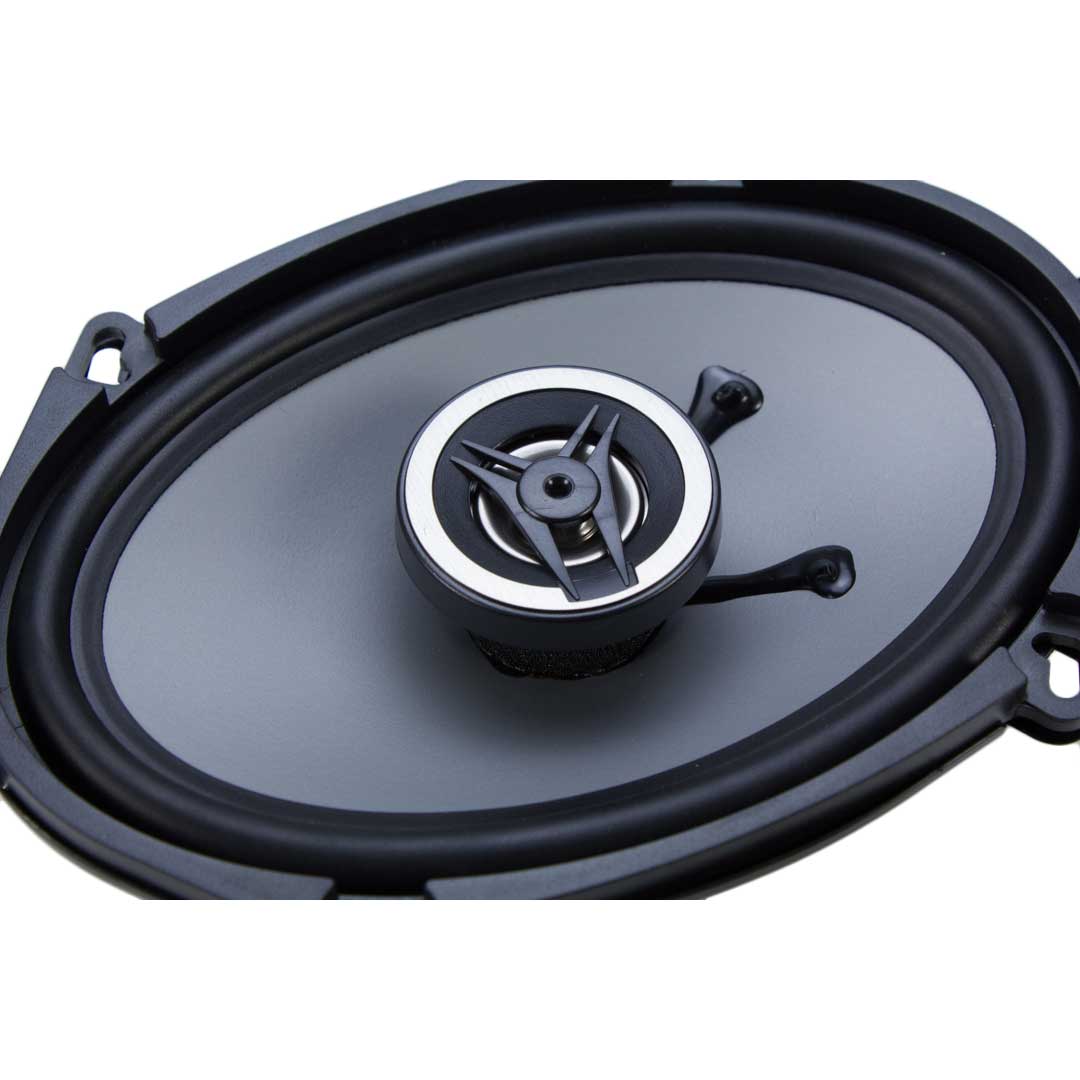 Crunch CS5768CX 250W Full Range 2 Way Coaxial 5x7 by 6x8" Speaker Pair (4 Pack) - Find Fresh Goods