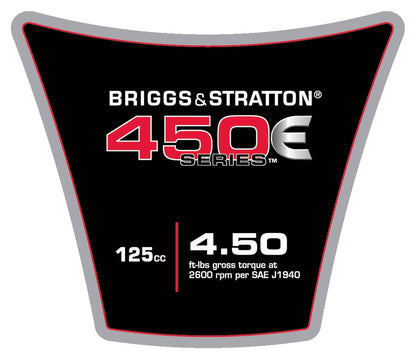 Yard Force YF21-SD-TW 21" Gas Lawn Mower, 125cc Made in the USA Briggs & Stratton® e450 engine,  Adjustable Cutting Heights, 20" Cutting Path, 7" Wheels, TCI Ignition 2-year warranty
