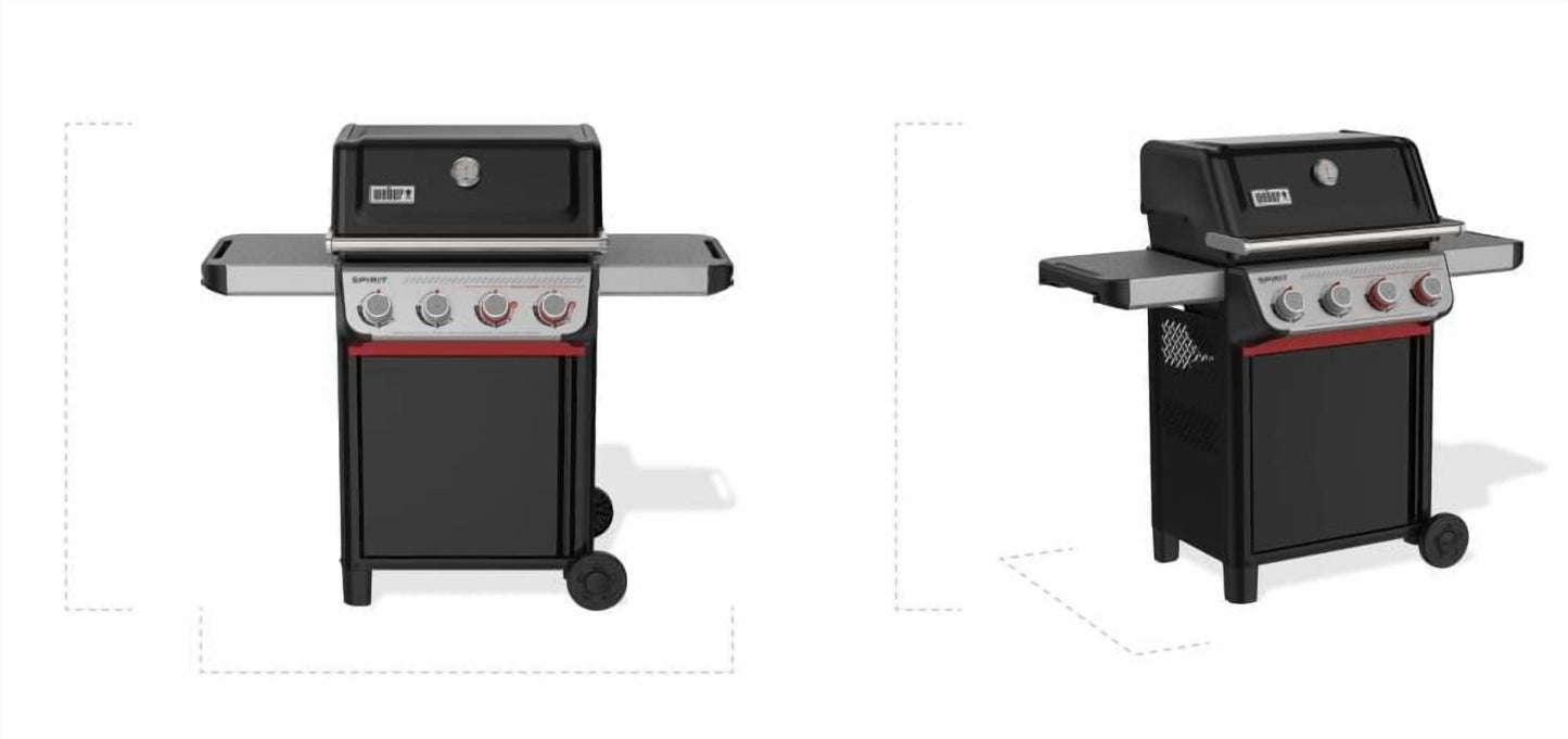Weber Spirit E-425 4 Burner Black Liquid Propane Gas Grill