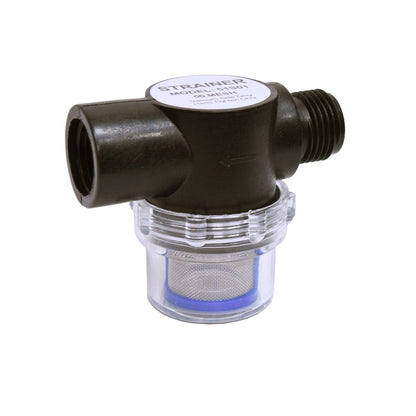 Eccotemp EccoFlo Triplex Diaphragm 2.9 GPM 12V Water Heater Pump and Strainer