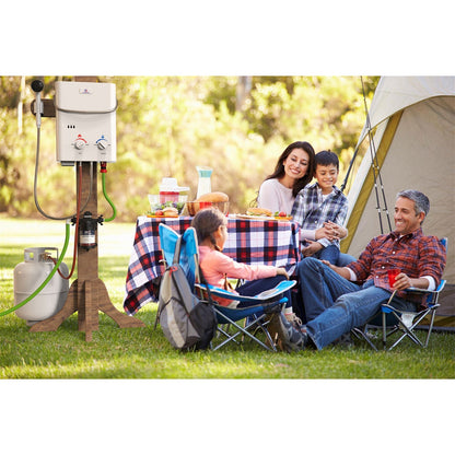 Eccotemp EccoFlo Triplex Diaphragm 2.9 GPM 12V Water Heater Pump and Strainer