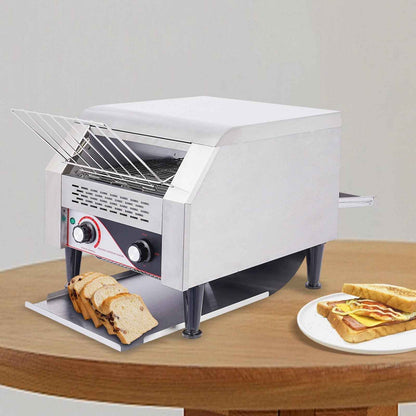 Electric Conveyor Toaster 1900W Stainless Steel Commercial Bread Toasting Machine